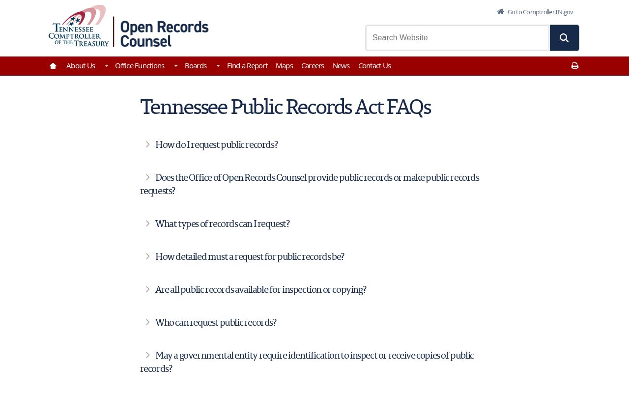 Lewis County Tennessee public-records request guidance